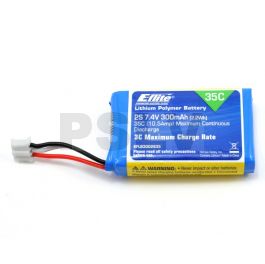 EFLB3002S35  Li-Po Battery 300Mah 2S 7.4V 35V 130X   BLADE 130